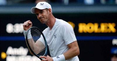 Watch: Andy Murray pulls off rare underarm serve - and it very nearly backfires