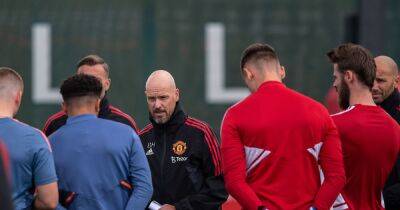 Five things spotted in Erik ten Hag's first training session at Manchester United