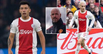 Man United 'must pay Ajax more than £115m' to sign Martinez and Antony