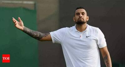 Wimbledon: Kyrgios disappointed with ban on players - timesofindia.indiatimes.com