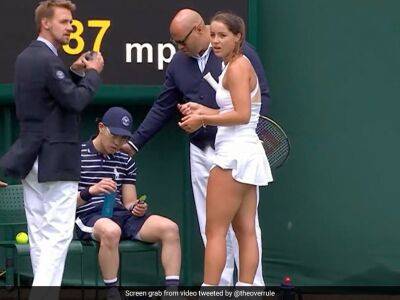 Watch: Ball Boy Nearly Faints During Wimbledon Match. British Tennis Player Jodie Burrage Then Did This