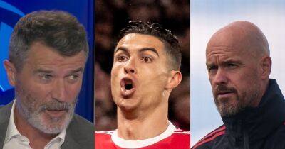 Roy Keane agrees with Erik ten Hag on Cristiano Ronaldo's Manchester United future