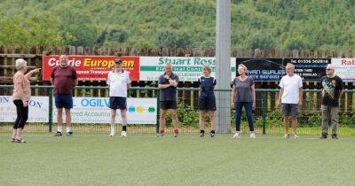 Walking football makes a successful debut in Kirkcudbright