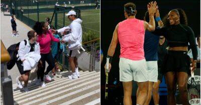 Rafael Nadal - Serena Williams - Francisco Cerundolo - Wimbledon: Rafael Nadal and Serena Williams share heartwarming moment - givemesport.com - France - Argentina - Australia