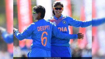 Harmanpreet Kaur - Radha Yadav - India Spinner Radha Yadav Jumps To 13th Spot in ICC Womens T20I Player Rankings - sports.ndtv.com - India - Sri Lanka