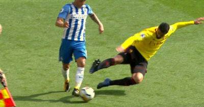 Miguel Britos' tackle on Anthony Knockaert is possibly the worst in Premier League history
