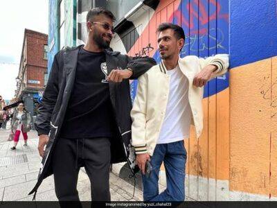 Yuzvendra Chahal, Hardik Pandya Enjoy "Day Out" Ahead Of 2nd T20I vs Ireland. See Pictures