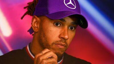 Lewis Hamilton, F1's lone Black driver, says 'archaic mindsets' about colour must change
