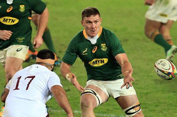 Jacques Nienaber - Evan Roos - Jasper Wiese - Why the Springboks picked Wiese over Roos at No 8 for Wales opener: 'He's a project too' - news24.com - South Africa - county Jasper