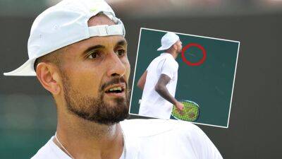 Nick Kyrgios admits spitting towards fan after 'dealing with hate and negativity' in fiery Wimbledon opener