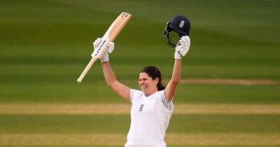 Nat Sciver - Amy Jones - Tammy Beaumont - Sophia Dunkley - Alice Davidson-Richards replicates WG Grace by scoring a century and taking a wicket on Test debut - msn.com - Britain - South Africa