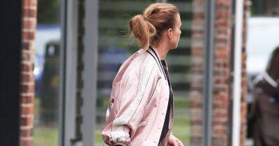 Coleen Rooney shows off Ibiza tan as she's seen for first time since husband Wayne quit Derby County