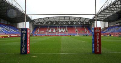 Wigan hold historic training session at Robin Park