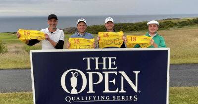 Collin Morikawa - Padraig Harrington - Darren Clarke - Irishman David Carey caps dream spell by securing spot in 150th Open - msn.com - Britain - Florida - Ireland - county Andrews