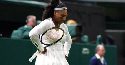Serena Williams beaten by Harmony Tan in late-night Wimbledon thriller