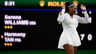 Wimbledon day two: British players march on but Serena Williams loses thriller
