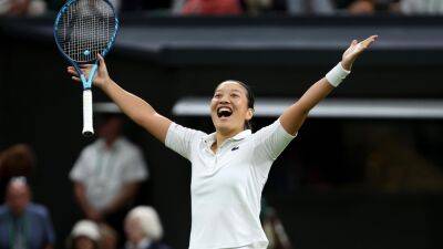 'Just wow!' - Harmony Tan comes back to beat Serena Williams in the Wimbledon first round in an all-time classic