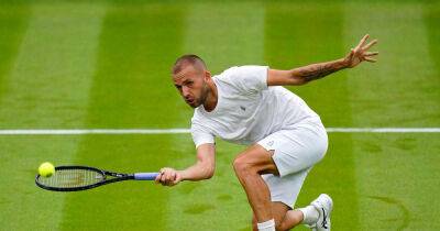 ‘I can have a party on my own’: Dan Evans fails to add to British successes at Wimbledon