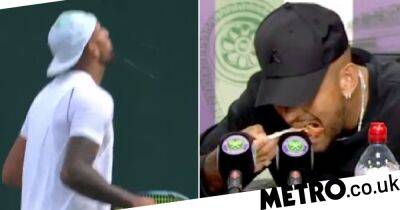 Nick Kyrgios admits spitting towards abusive Wimbledon fan who showed up ‘just to stir it up’