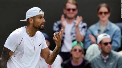 Andy Murray - Nick Kyrgios - Serena Williams - Paul Jubb - Nick Kyrgios admits spitting towards a fan during Wimbledon win - edition.cnn.com - Australia -  Stuttgart