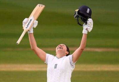 Kent Women's all-rounder Alice Davidson-Richards reflects on scoring maiden Test century against South Africa at Taunton