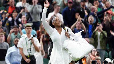 Serena Williams non-committal over future after first-round Wimbledon defeat