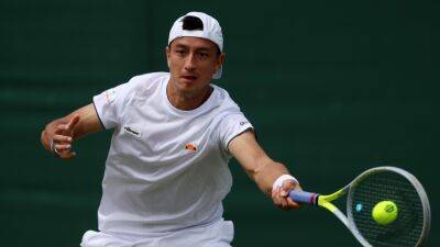 Ryan Peniston's Wimbledon journey over in the second round after straight-sets defeat to Steve Johnson