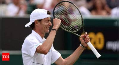 Frenchman Humbert upsets third seed Ruud in Wimbledon second round