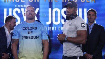 Boxing-Joshua "hungry and desperate" to take back titles from Usyk