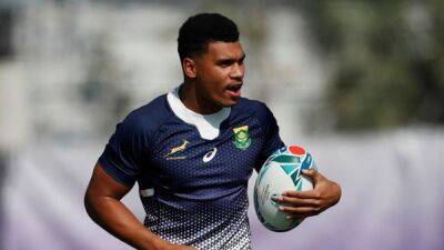 Damian Willemse - Willie Le-Roux - Versatile Willemse eager to take his chance against Wales - channelnewsasia.com - South Africa -  Pretoria