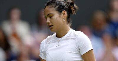 Emma Raducanu suffers second-round exit at Wimbledon