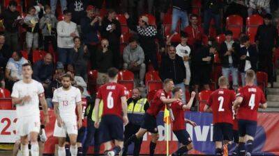 Kuchta leads Czechs to Nations League win over Switzerland