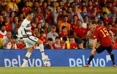 Spain pegged back by late Portugal equaliser