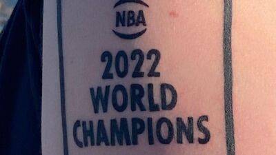 NBA Finals 2022 - Boston Celtics fan already has tattoo predicting win over Golden State Warriors