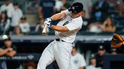 Anthony Rizzo - Rizzo pushes Yankees over Angels with late two-run pinch-hit single - tsn.ca - New York - Los Angeles