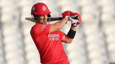 Liam Livingstone hits 75 in Lancashire’s 17-run victory over Derbyshire