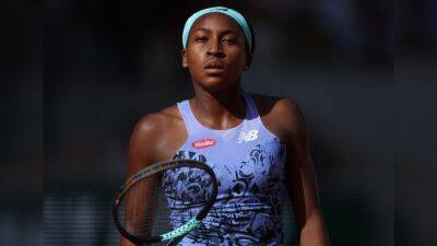 "Peace, End Gun Violence": Coco Gauff Writes On TV Camera After Reaching French Open Final