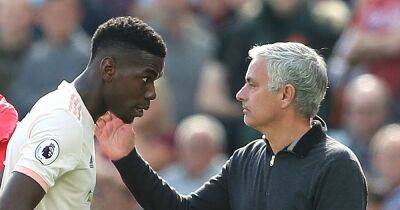 Jose Mourinho and Paul Pogba disagree over Manchester United concern