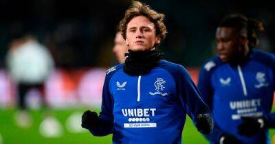 Alex Lowry handed Rangers game time plea from Scotland U21 boss as he names 'crucial' Gio van Bronckhorst call