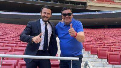 Germán Burgos se reúne con el Atlético para pedir cesiones