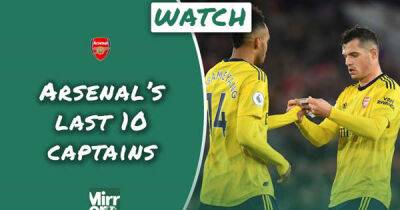 Ranking Arsenal's 13 Premier League captains as Alexandre Lacazette heads for exit