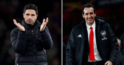 How Mikel Arteta’s record at Arsenal compares with Unai Emery’s