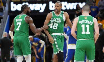 The Celtics’ fourth-quarter deluge beat the Warriors at their own game - theguardian.com -  Boston - San Francisco - county Bee
