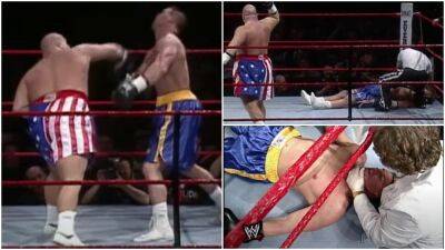 Butterbean's huge knockout at WrestleMania XV is a warning to Jake Paul
