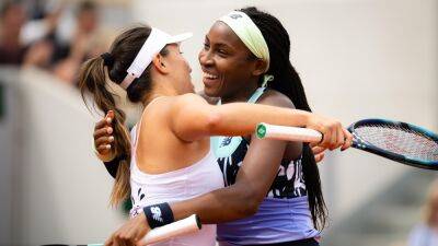 Coco Gauff chases French Open sweep as she makes doubles final alongside Jessica Pegula at Roland-Garros