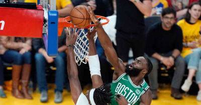 Boston Celtics overcome Steph Curry brilliance to defeat Golden State Warriors in NBA Finals Game 1