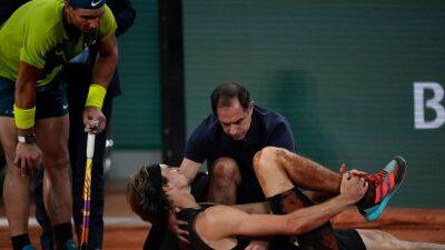 Rafael Nadal reaches French Open final after Alexander Zverev injured in fall