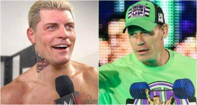 John Cena: Cody Rhodes reveals touching advice from WWE legend