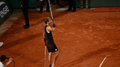 Watch: Alexander Zverev, On Crutches, Gets Standing Ovation After French Open Semi-Final Heartbreak vs Rafael Nadal