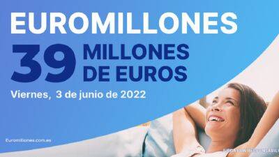 Euromillones: comprobar los resultados del sorteo de hoy, viernes 3 de junio